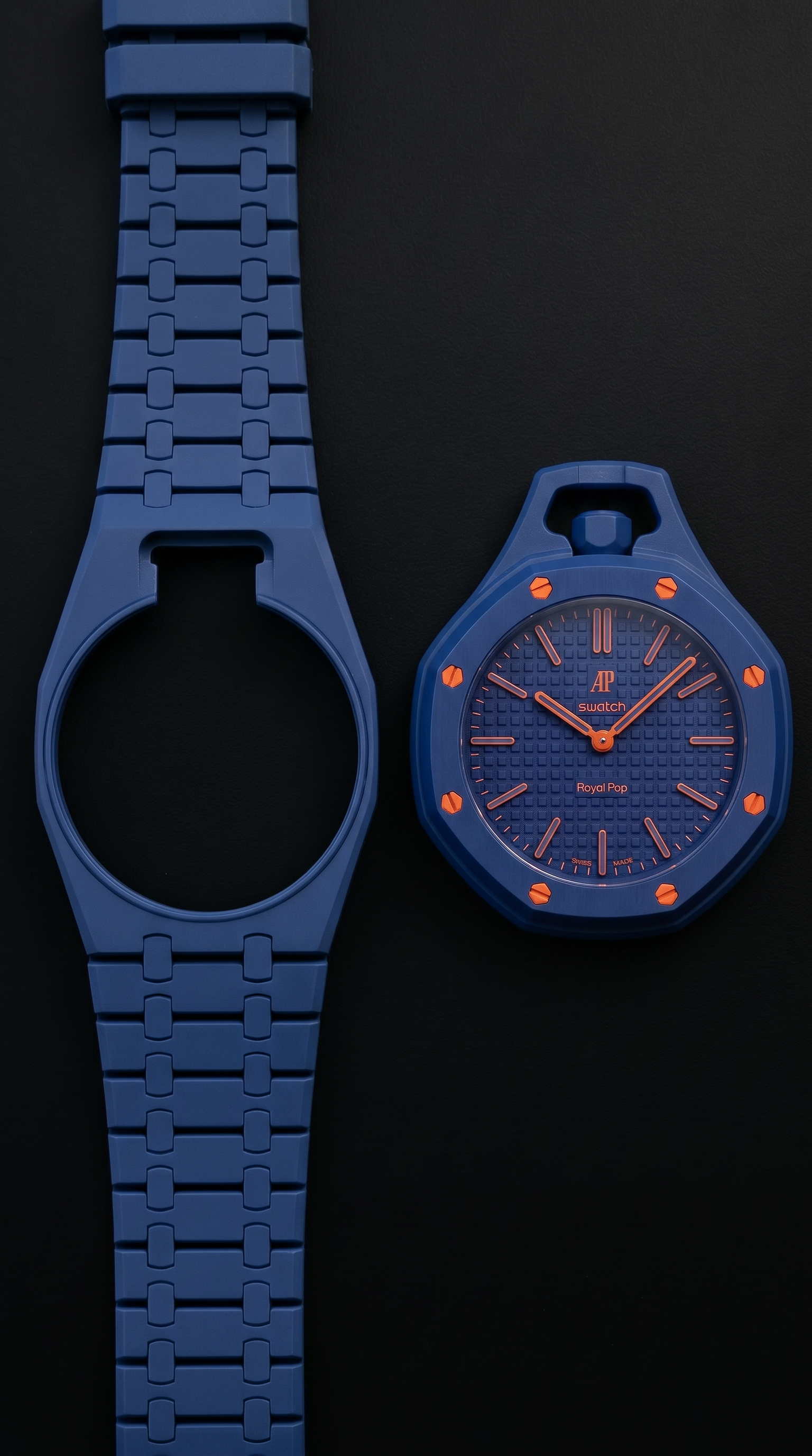WristPopShop Royal Pop Strap — Orenji Hachi Edition